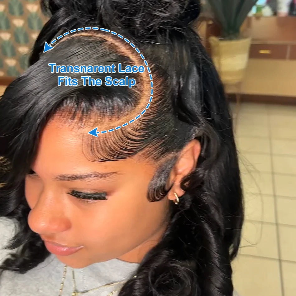 Brazilian Short Bob 13x6 HD Transparent Lace Front Body Wave 13x4 Lace Frontal Human Hair Wavys 5x5 Closure Wig For Women