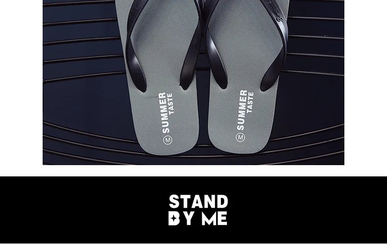 Men Shoes Summer Beach Sandals Anti-slip Fashion Outdoor Breathable Casual Couple Beach Sandal Flip Flops Shoes Slippers Men