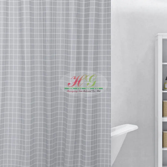 No Tariff High Quality PVC Shower Curtain with Attractive Printed Pattern for Bathroom Use