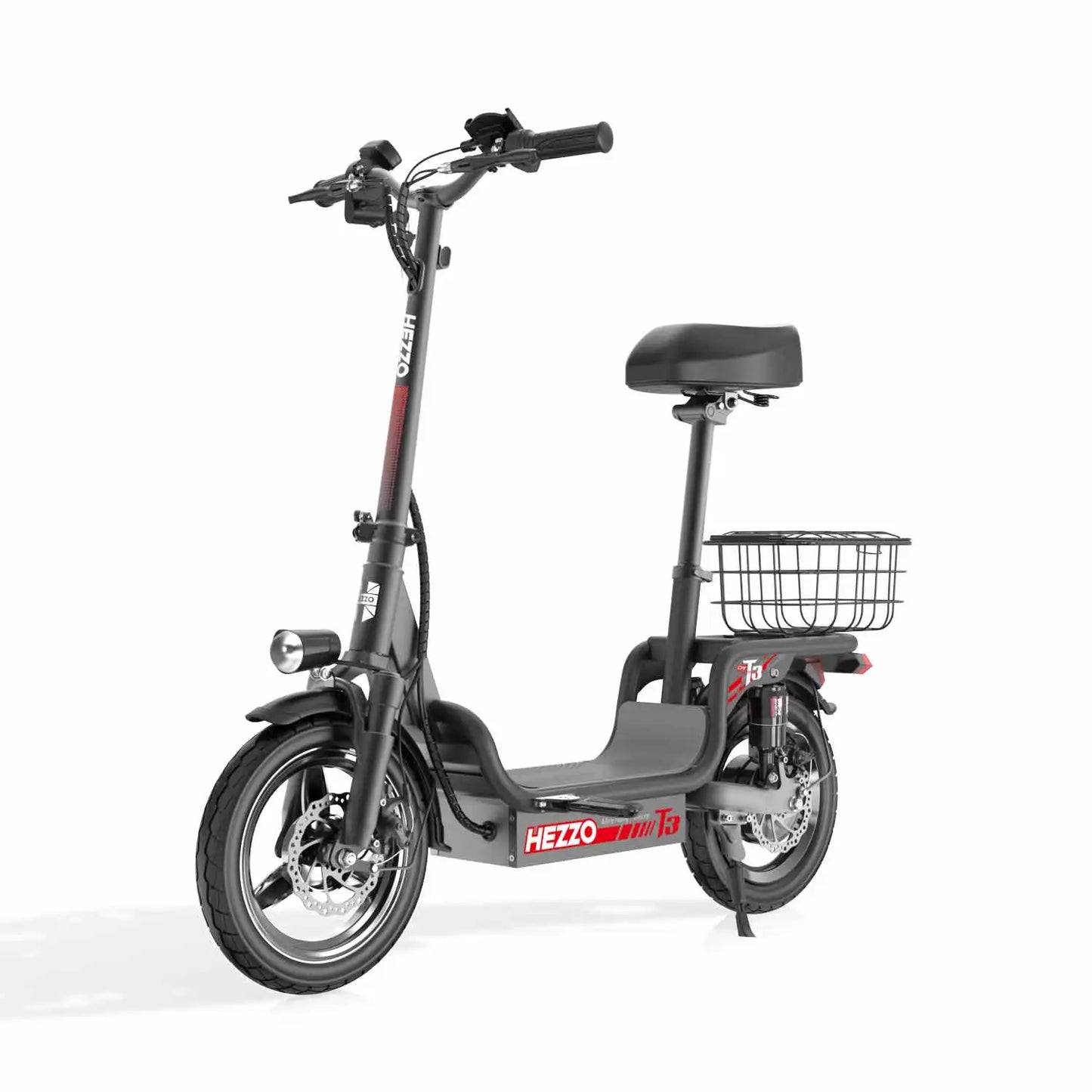HEZZO Free Shipping Escooter 48V 500W  EU US Warehouse 14inch Off-Road Scooter 15Ah 40Km Foldable Electric Scooter
