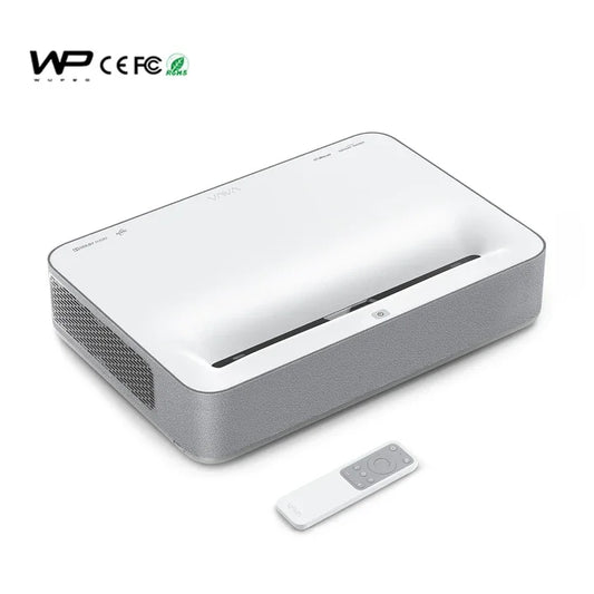 Wupro x VAVA 4K DLP Proyector Smart Android Native 4K UHD Projector Home Theater 2500ANSI Lumens  Ultra Short Throw Projector