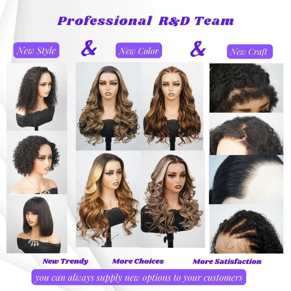 4C Kinky Baby Hair Undetectable Breathable Soft Invisible Edge Lace Front Wig,13X4 13X6 Water Wave Frontal Human Hair Wigs