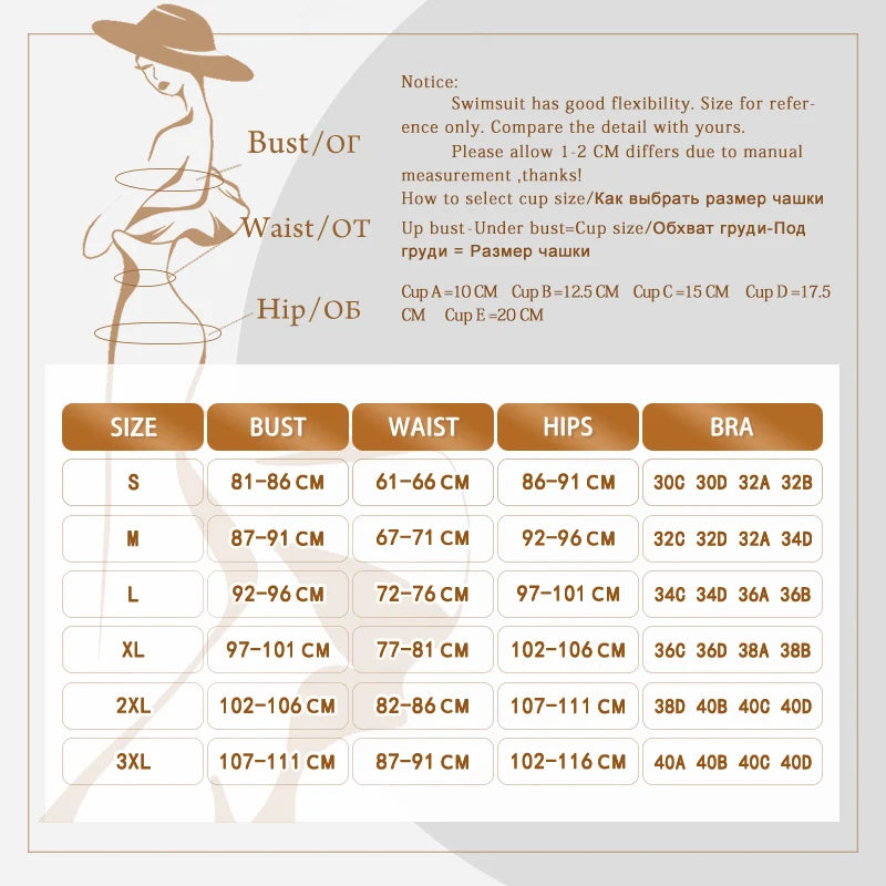 Push Up Swimsuit 2025 Bikinis Print Women Swimwear Cup Biquinis Brazilian Bikini Sets 2024 Bathing Suits Beach Wear Summer