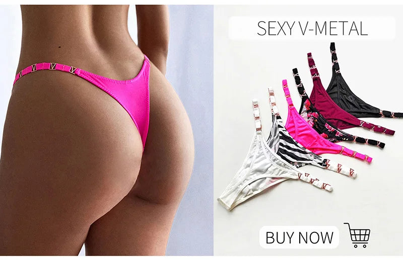 Ice Silk Women Panties Sexy G String Thong Seamless Underwear T Back Candy Color Girls Briefs Underpants Plus Size M-XXL