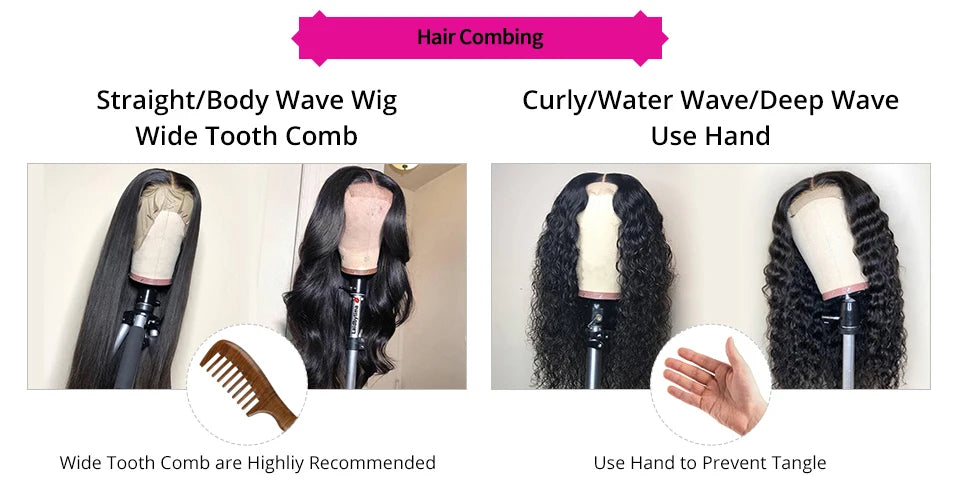 200 Density Transparent 13x6 Straight Lace Front Wig Brazilian Remy Human Hair 13x4 360 Lace Frontal Human Hair Wigs For Women