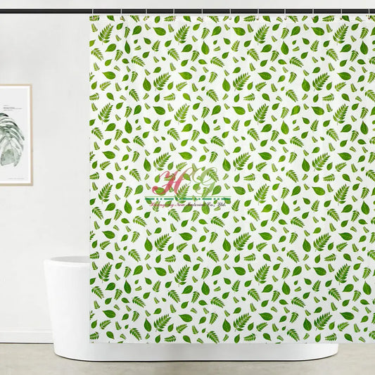 No Tariff PVC Decorative Pattern Shower Curtain for Home Bathroom