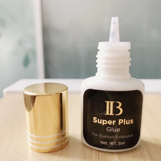 5/10 Bottles IB Super Plus Glue for Eyelash Extensions Original IBeauty Gold Cap Black Glue False Lash Adhesive Makeup Tools