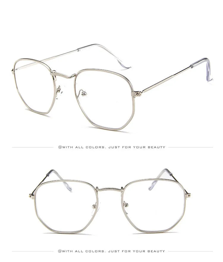 Vintage Metal Men Sunglasses Brand Designer Sun Glasses Women Female Classic Driving Eyewear uv400 Oculos De Sol Masculino