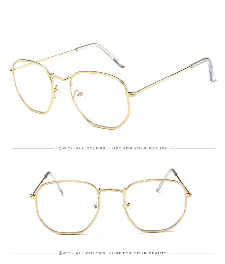 Vintage Metal Men Sunglasses Brand Designer Sun Glasses Women Female Classic Driving Eyewear uv400 Oculos De Sol Masculino