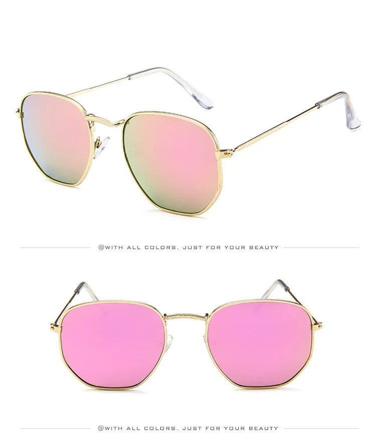 Vintage Metal Men Sunglasses Brand Designer Sun Glasses Women Female Classic Driving Eyewear uv400 Oculos De Sol Masculino
