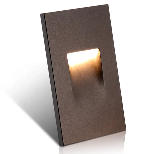 USA Warehouse ETL Listed Outdoor Indoor Vertical IP65 Waterproof 3CCT Selectable Home Led Stair Step Side Wall Light