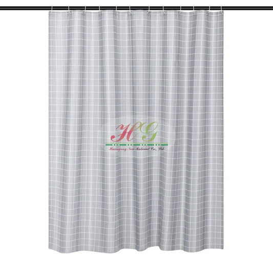 No Tariff High Quality PVC Shower Curtain with Attractive Printed Pattern for Bathroom Use