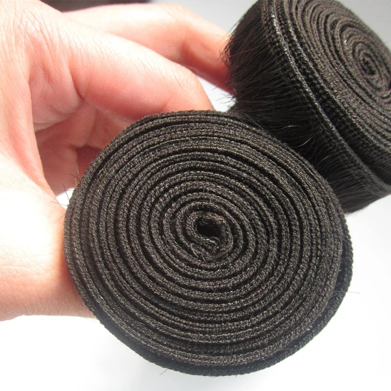 Wholesale Factory Price Quality Cuticle Aligned Human Hair Extension Bone Straight Bundle Black Women Hot Selling 1B Wave Style