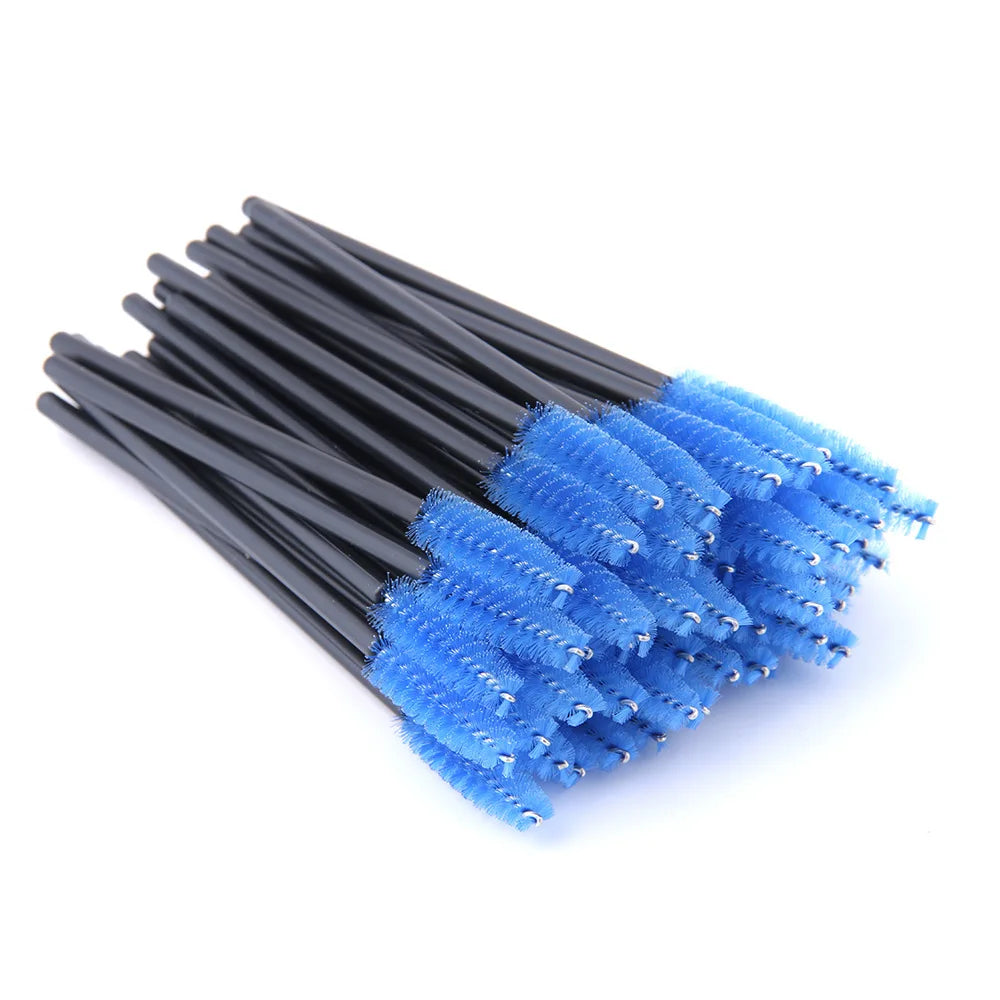 5/25/50 Pcs Eyelash Brushes Makeup Brushes Disposable Mascara Wands Applicator Spoolers Eye Lashes Cosmetic Brush Makeup Tools