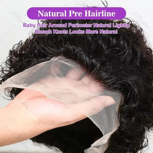 Pixie Wigs for Woman Factory-sold Cheap Wholesale Provide Customization High-quality 13x1pixie Wigs 100% Human Hair