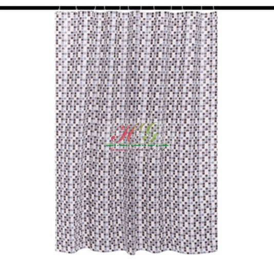 No Tariff PVC Shower Curtain Best Choice for Bathroom Stylish Printed Design Affordable Quality