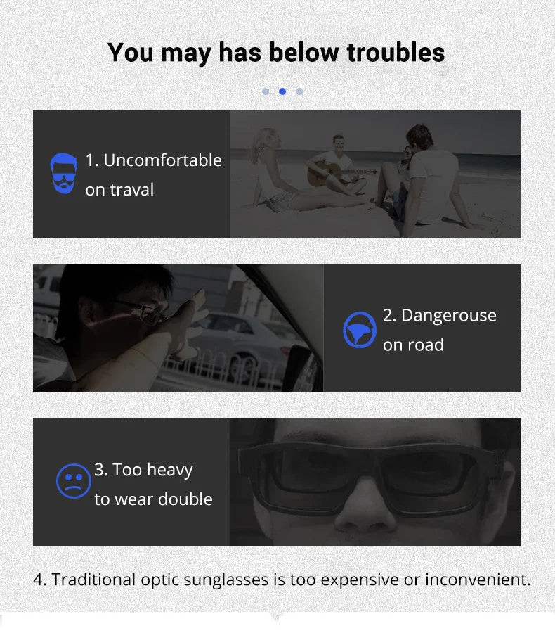 Ralferty Designer Polarized Sunglasses Women 2 In 1 Clips On Glasses Female Spectacles Frame Cat Eye Glasses 0 Diopter Eyewear