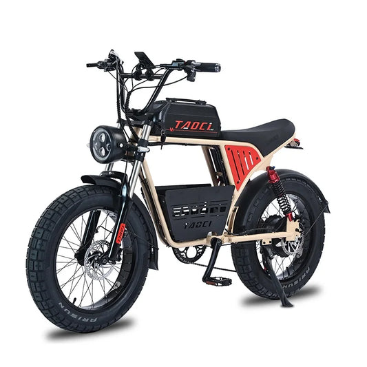 US Ready Stock Sur Ron Cafe Racer Electric Fat Tire Dirt City E Bike 1 Piece 1000W 1500W for Adult Off-road 45 KM H With Basket