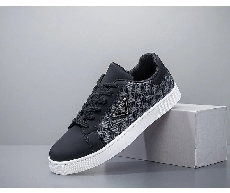 Men's Trendy Versatile Breathable Casual Shoes Fashionable Sport Shoes Leather Shoes Casual Shoes From United Kingdom