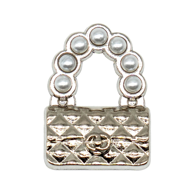 1pcs Butterfly Heart Designer Metal Shoe Charms Luxury Decorations for Sandal Pins for Women Girls Gifts Shoe Accessories