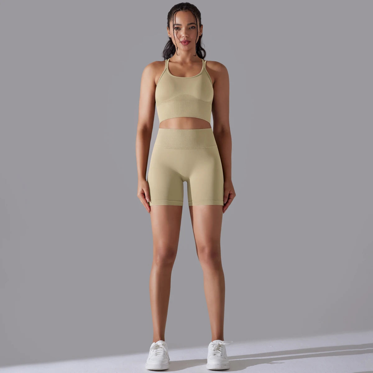 Sexy Yoga Sets Women's Tracksuit Seamless Sport Suit Running Workout Sportswear Gym Clothing Leggings Bra Fitness Suits 2 Pieces