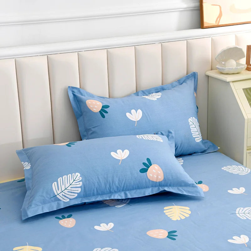 1pc Pillow Cover Bedroom Pillowcase Bed Bedding Pillow Covers Adult Flowers Home Decor Cushions Covers Custom Size 70x70cm 51*66