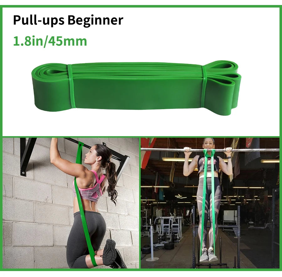 Heavy Duty Latex Resistance Band Exercise Elastic Band For Sport Strength Pull Up Assist Band Workout Pilates Fitness Equipment