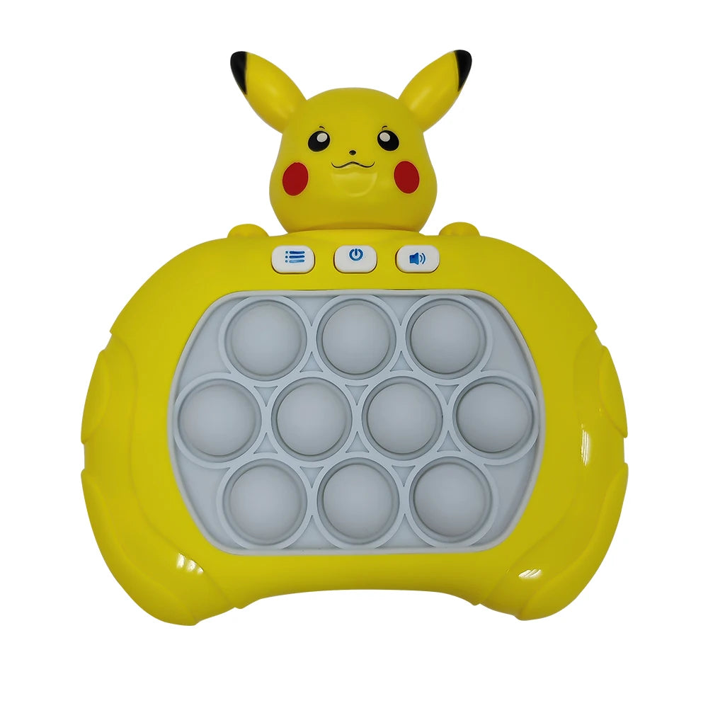 Stitch & Pikachu Quick Release Game Pop up Fidget Bubble Electronic Pop up Professional Game Lightweight Stress Relief Toy Gift