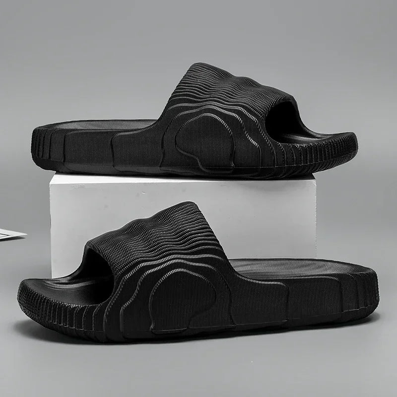 Luxury Man Sandal for Men Brand Men's Shoes 2025 White Sandals Flat Sandals Mens Soft Sandles Summer Shoes Sale Slippers Slipers