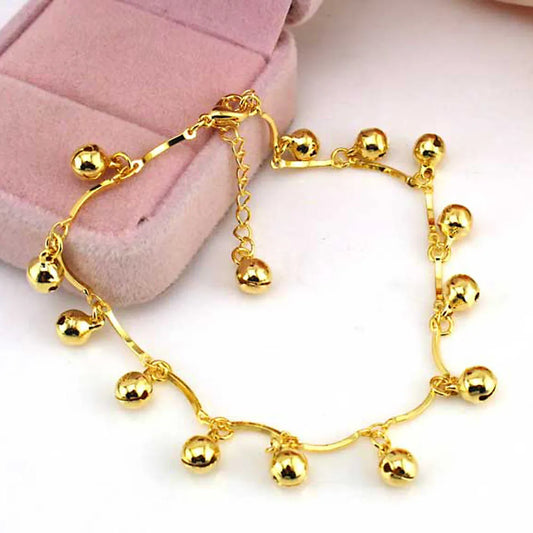 Women'S Anklets Initials Sandal Foot Barefoot Jewelry Bracelet Beach Bells Women Ankle Anklet Tobillera Hombre