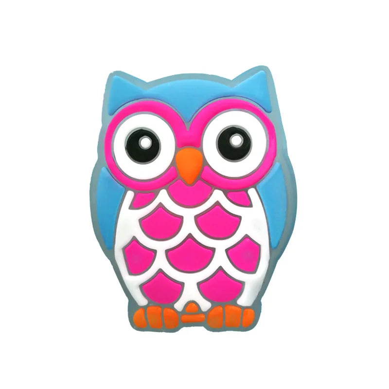 1pcs Owl Unicorn LED Sandal Accessories Shoe Charms for Clog Stethoscope Clips Jeans Clog Pin Football Gamepad Shoe Decoration