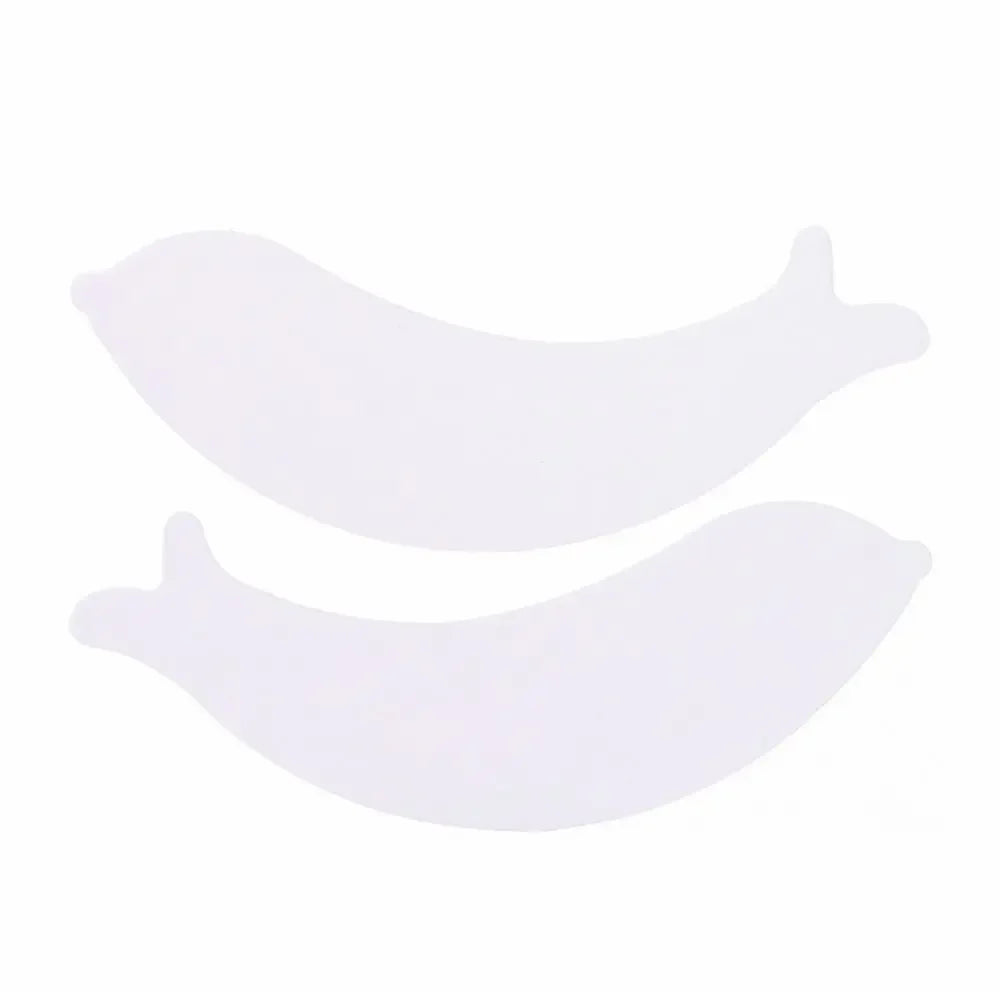 1Pair Reusable Eyelash Perm Silicone Eye Pads Lash Extension Under Eye Patches Sticky Eyelash Extension Patch Makeup Tools