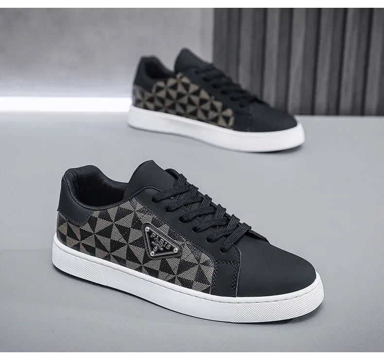 Men's Trendy Versatile Breathable Casual Shoes Fashionable Sport Shoes Leather Shoes Casual Shoes From United Kingdom