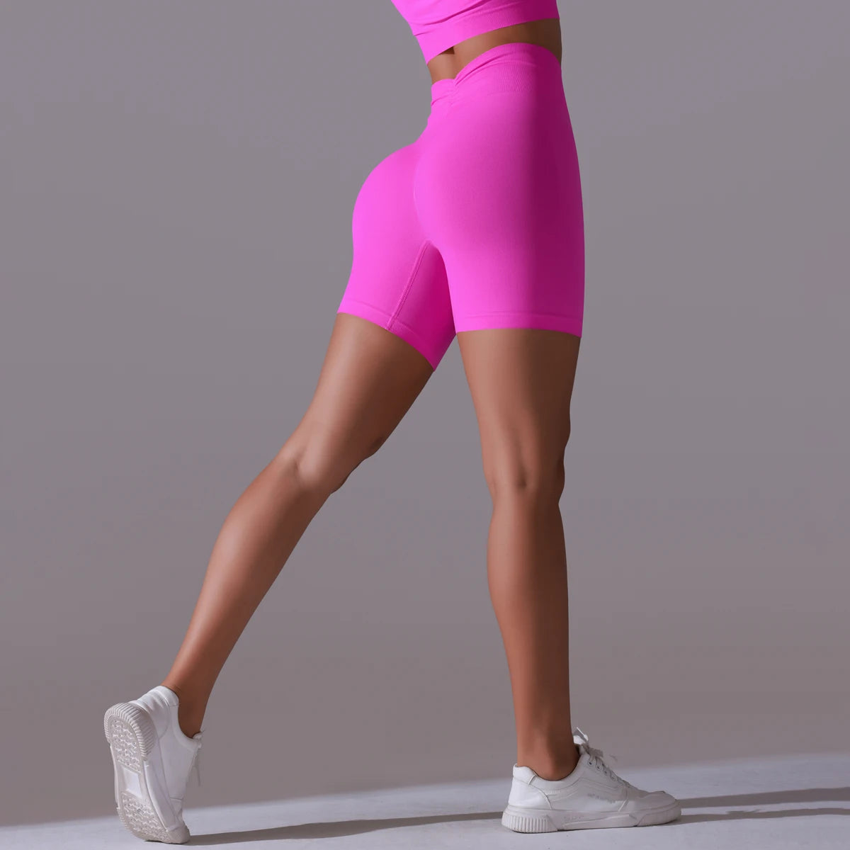 Women Yoga Shorts High Waist Workout Shorts Fitness Yoga Lift Butt Fitness Ladies Yoga Gym Running Short Pants Sportswear
