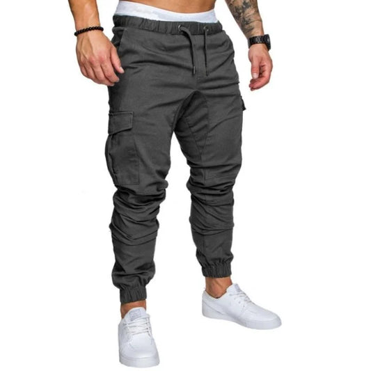 Men's overalls Fitness Training Sports Pants Jogger Men's Fashion Casual Feet Sports Pants Bottoms Sportswear