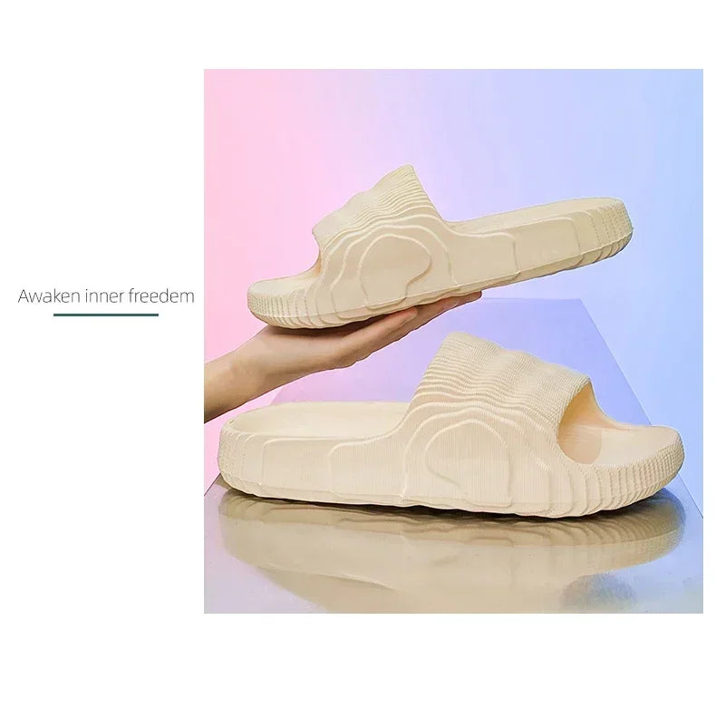 Luxury Man Sandal for Men Brand Men's Shoes 2025 White Sandals Flat Sandals Mens Soft Sandles Summer Shoes Sale Slippers Slipers