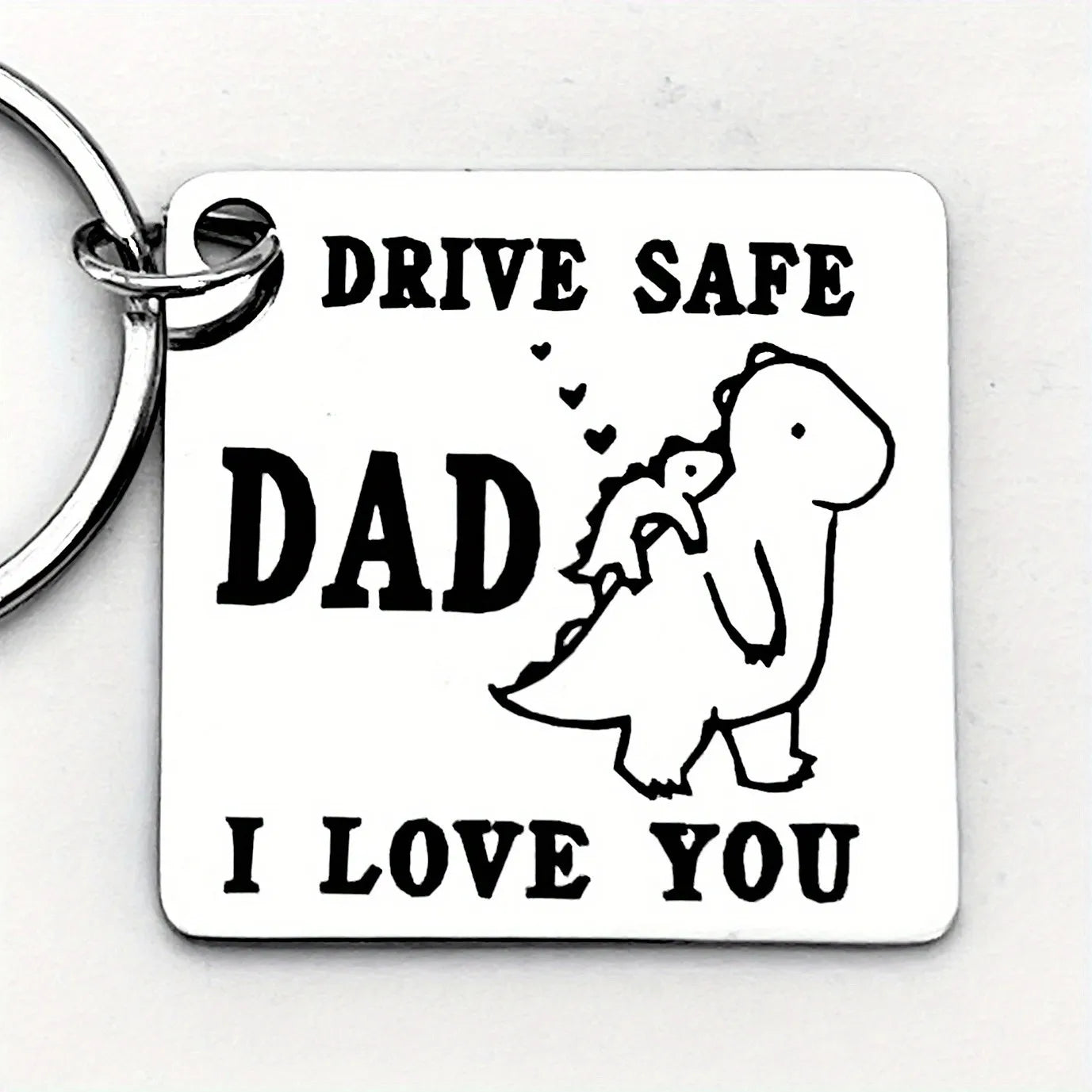 Safe driving, I love your dad keychain, creative, unique and fashionable gift, perfect Father's Day, birthday, gift accessories