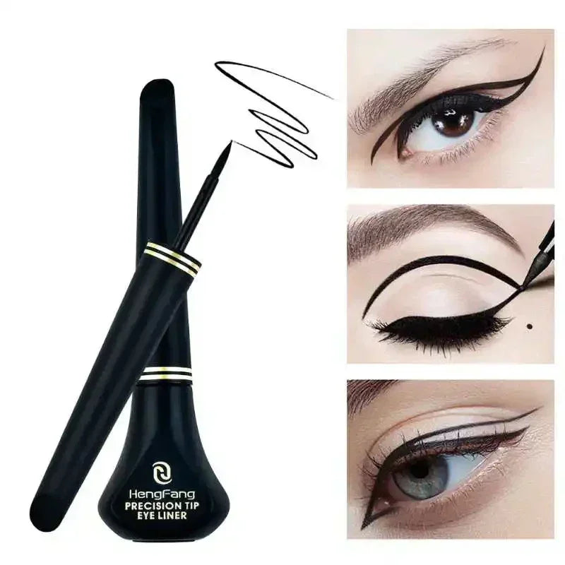 Matte Quick Drying High Pigment Eye Liner Pen Black Liquid Eyeliner Waterproof Long Lasting Eye Liner Pencil Eye Makeup Tools