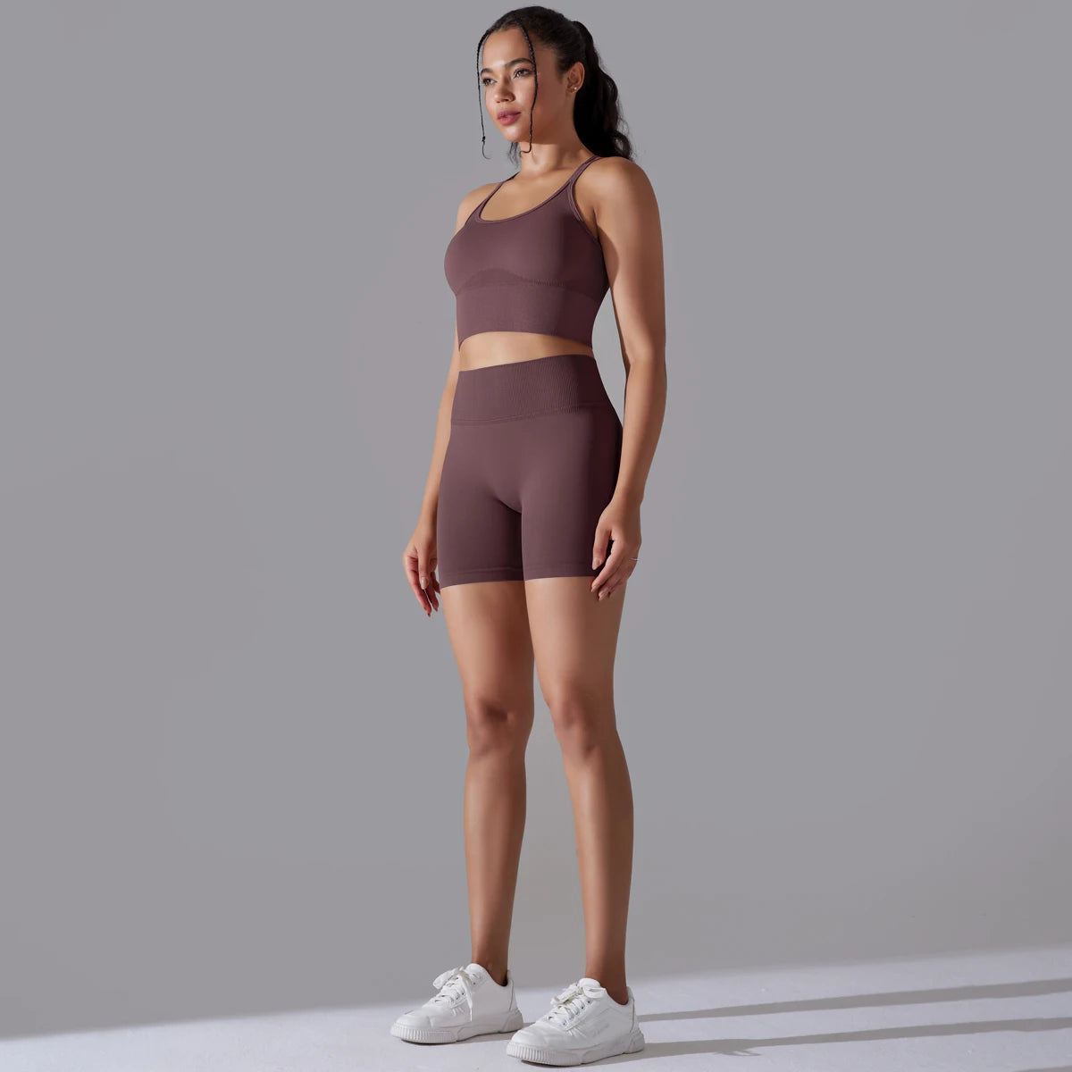 Sexy Yoga Sets Women's Tracksuit Seamless Sport Suit Running Workout Sportswear Gym Clothing Leggings Bra Fitness Suits 2 Pieces