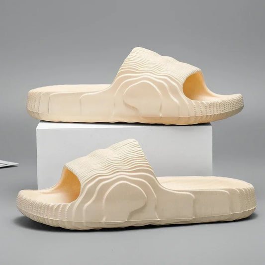 Luxury Man Sandal for Men Brand Men's Shoes 2025 White Sandals Flat Sandals Mens Soft Sandles Summer Shoes Sale Slippers Slipers