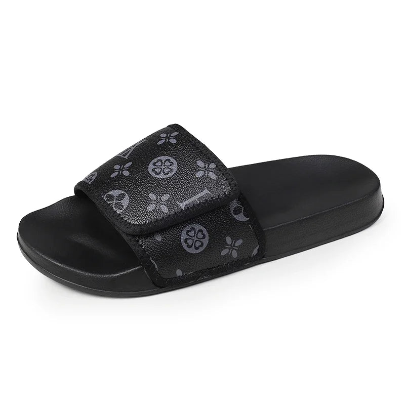 Slides Shoes for Men 2024 Slippers House Man Comfortable Men's Sandal Living Room Slippers Walk Around Home Flip Flop Slipper