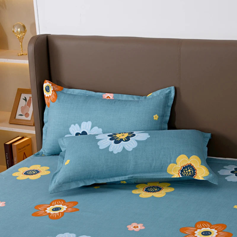 1pc Pillow Cover Bedroom Pillowcase Bed Bedding Pillow Covers Adult Flowers Home Decor Cushions Covers Custom Size 70x70cm 51*66