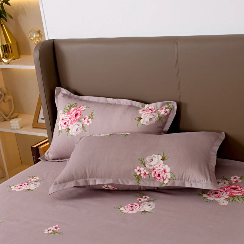1pc Pillow Cover Bedroom Pillowcase Bed Bedding Pillow Covers Adult Flowers Home Decor Cushions Covers Custom Size 70x70cm 51*66