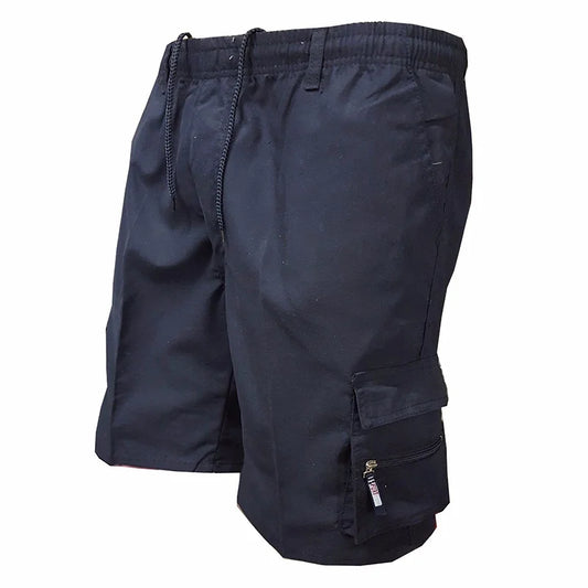 Men's Cargo Shorts Mens Tactical Pants Casual Big Pocket Sports Slacks Cargo Panels Trousers Plus Size for Male
