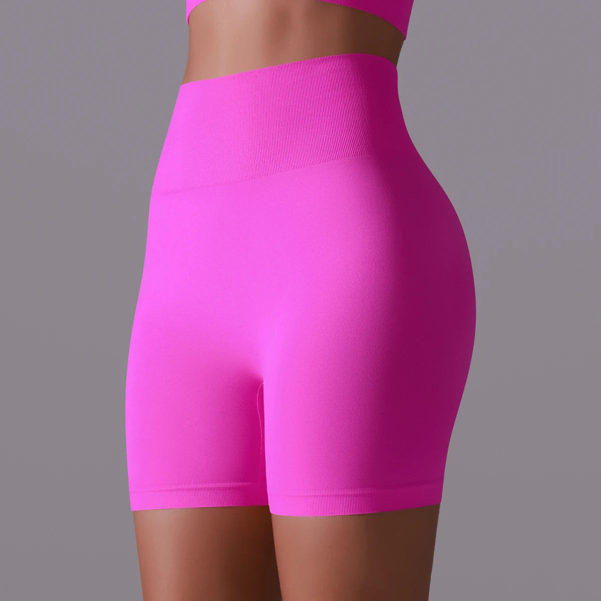 Women Yoga Shorts High Waist Workout Shorts Fitness Yoga Lift Butt Fitness Ladies Yoga Gym Running Short Pants Sportswear