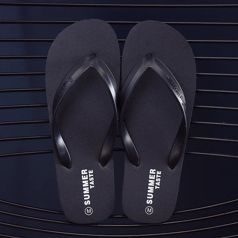 Men Shoes Summer Beach Sandals Anti-slip Fashion Outdoor Breathable Casual Couple Beach Sandal Flip Flops Shoes Slippers Men