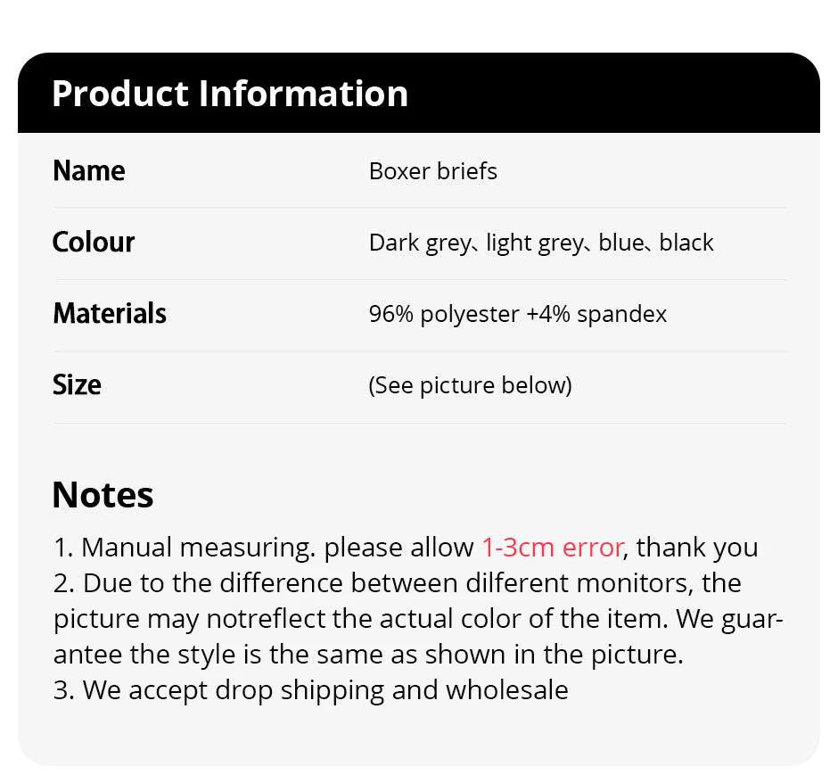 4 Pcs European and American Size MEN'S Printed Fashion Boyshort Comfortable MEN'S Waist plus Size Underwear Sexy Swimming Trunk