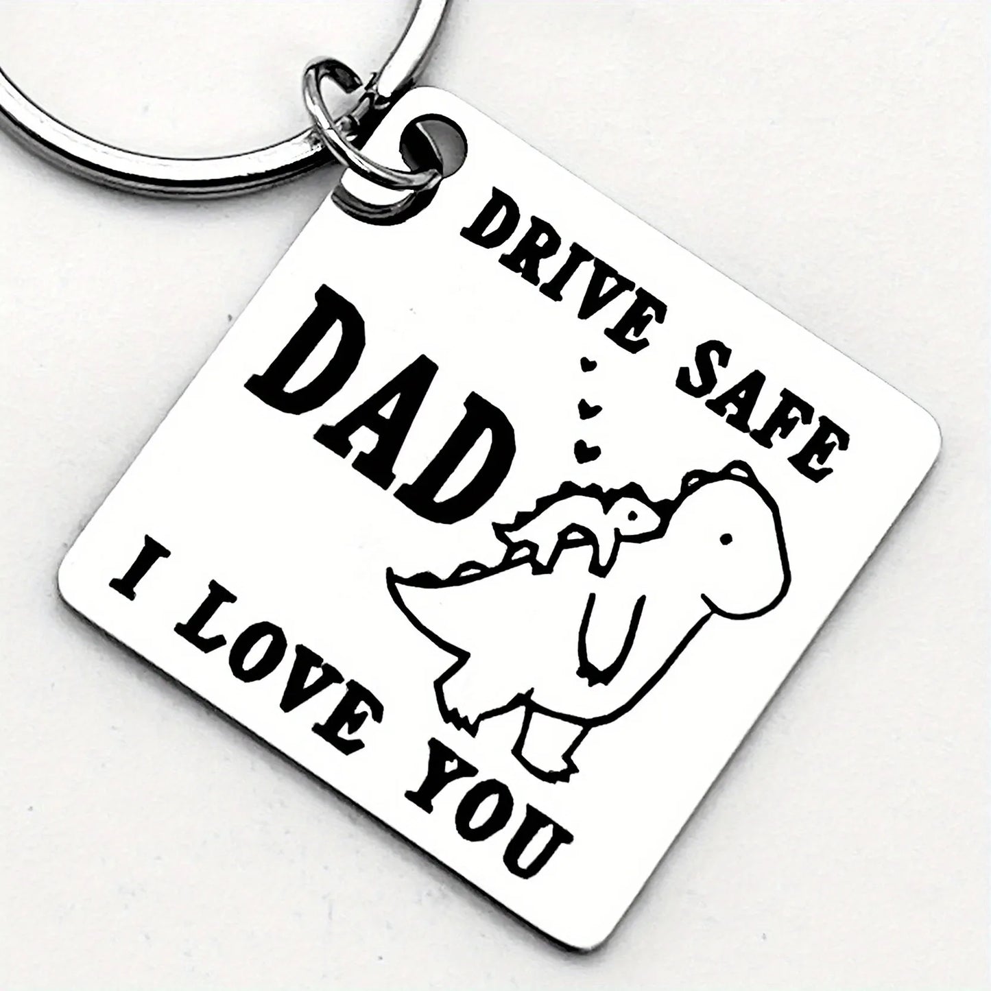 Safe driving, I love your dad keychain, creative, unique and fashionable gift, perfect Father's Day, birthday, gift accessories