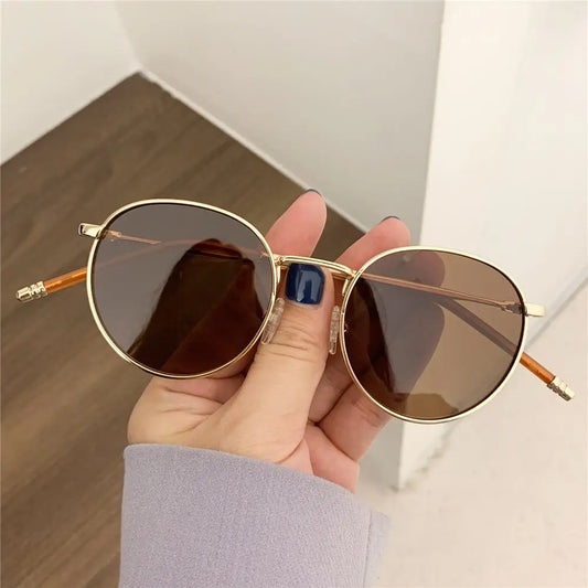 Fashion Hip Hop Fishing Glasses Shades Round Sun Glasses Women's Eyewear Women Men Sunglasses