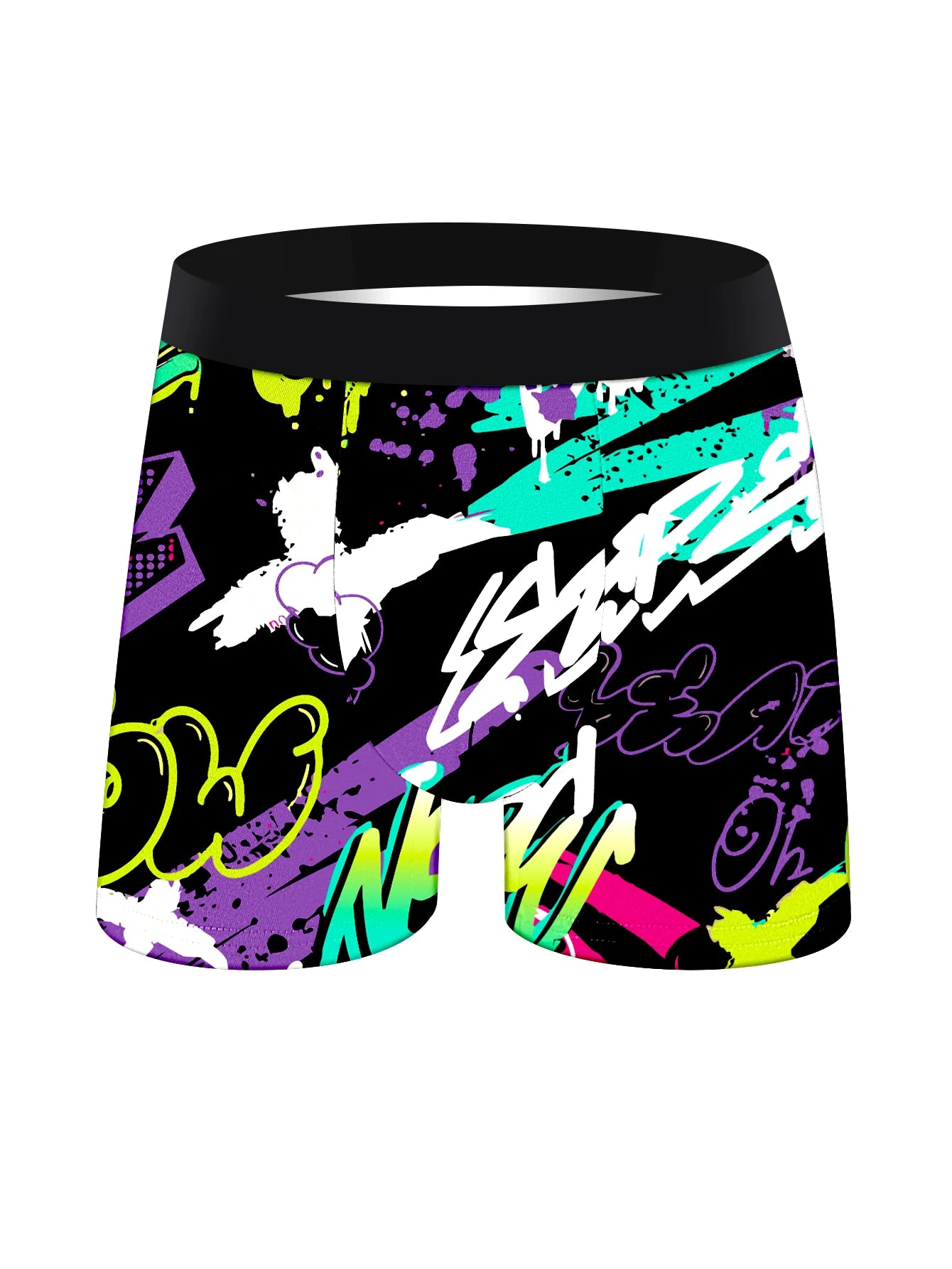 10 Pieces Of Men's Underwear Soft Comfortable Healthy Men's Long Boxer Briefs Trendy Fashion Athleisure High Quality Men's Pants